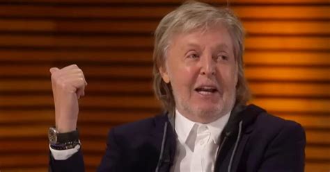 Paul McCartney says John Lennon was shy about wearing 